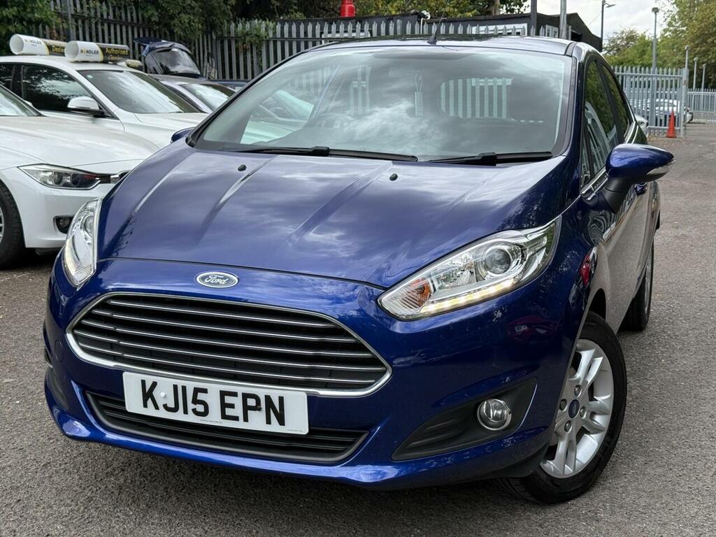 Ford Fiesta 1.25 Zetec Euro 6 KJ15EPN Blue #2