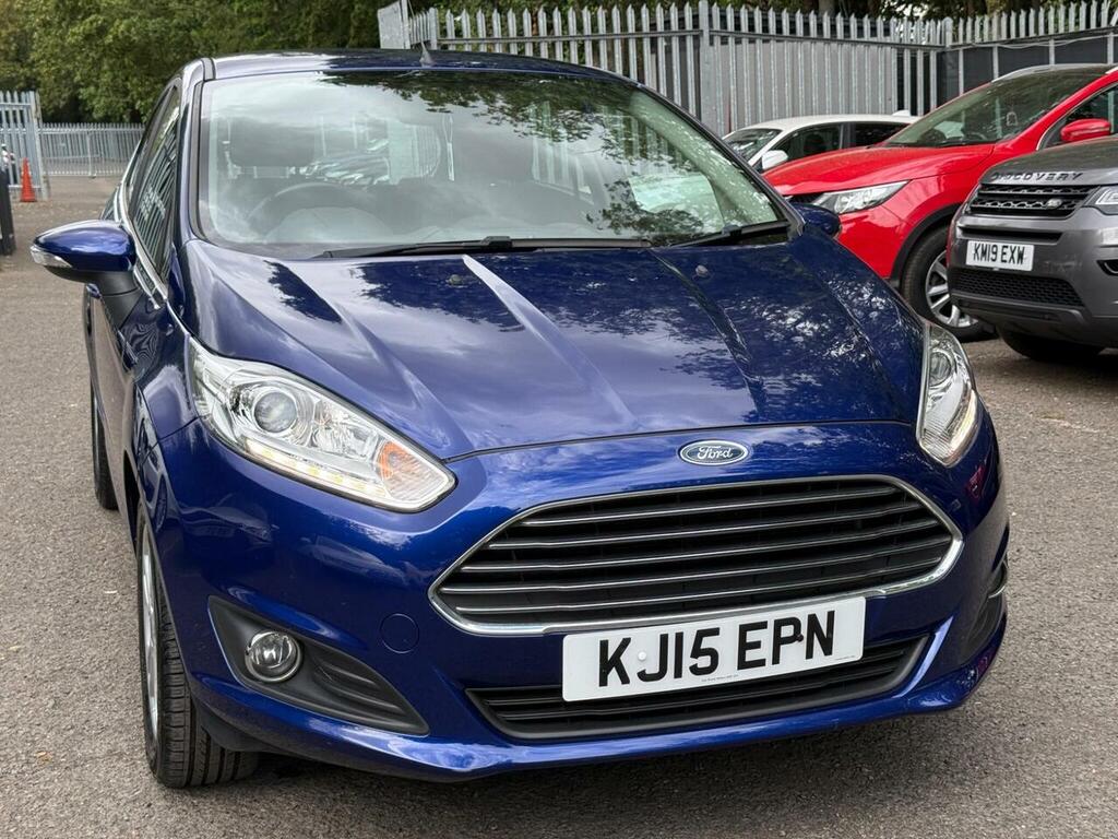 Ford Fiesta 1.25 Zetec Euro 6 KJ15EPN Blue #3