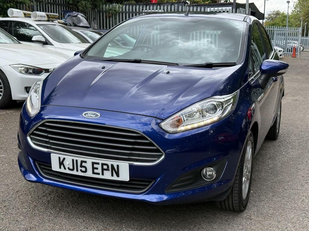 Ford Fiesta 1.25 Zetec Euro 6 KJ15EPN Blue #4