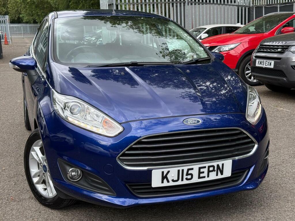 Ford Fiesta 1.25 Zetec Euro 6 Blue