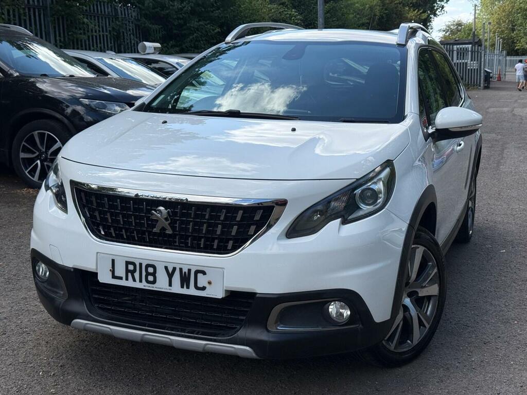 Peugeot 2008 1.2 Puretech Allure Euro 6 Ss White #2