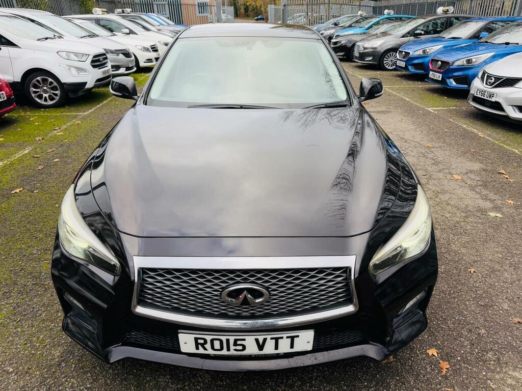 Infiniti Q50 Saloon White #10