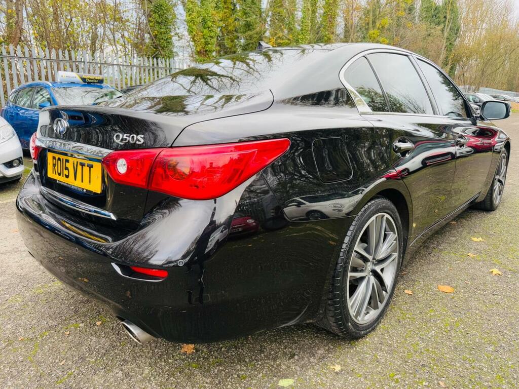 Infiniti Q50 Saloon White #7