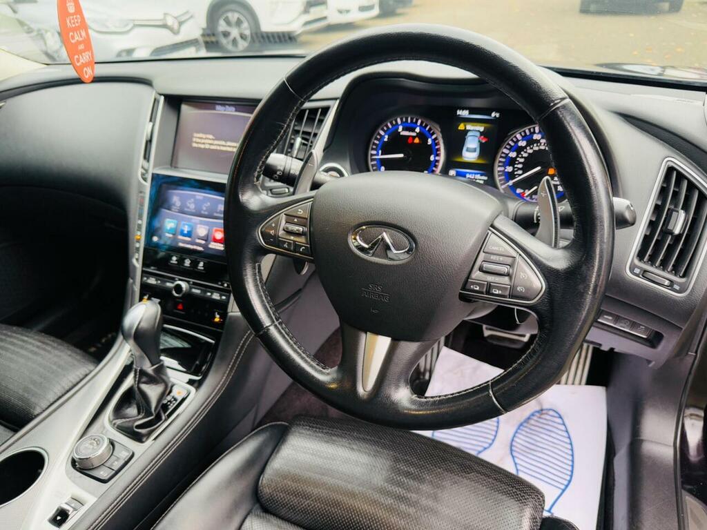 Infiniti Q50 Saloon White #32
