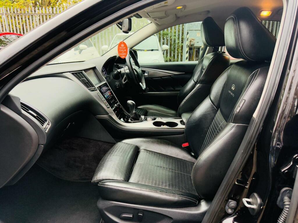 Infiniti Q50 Saloon White #25