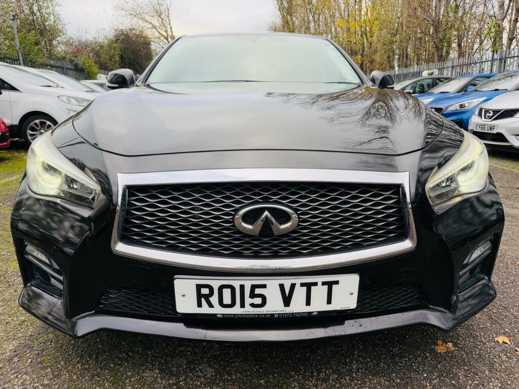Infiniti Q50 Saloon White #9
