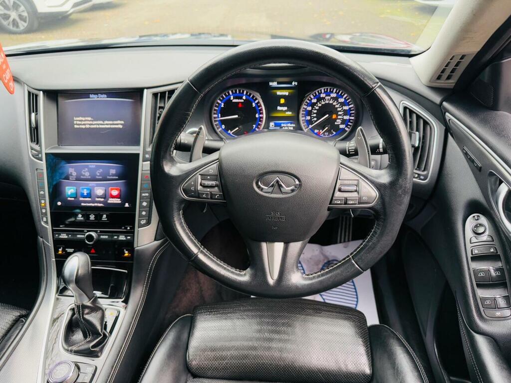 Infiniti Q50 Saloon White #38