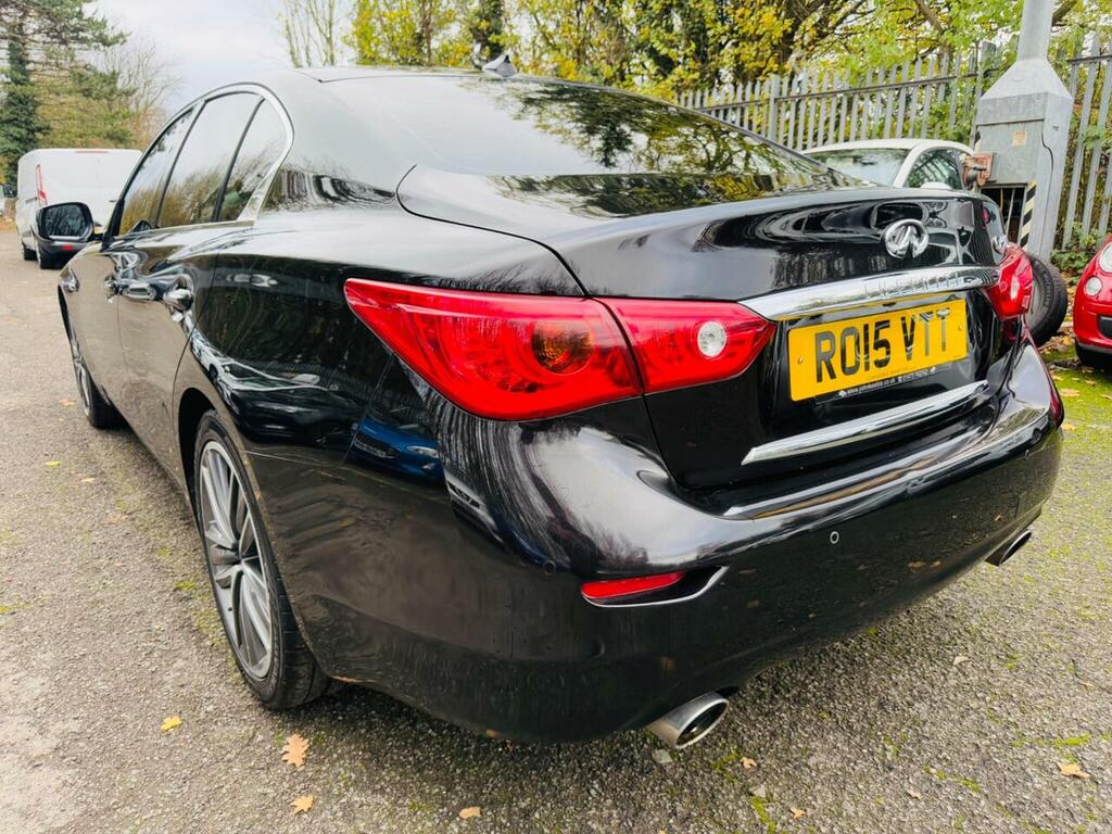 Infiniti Q50 Saloon White #8