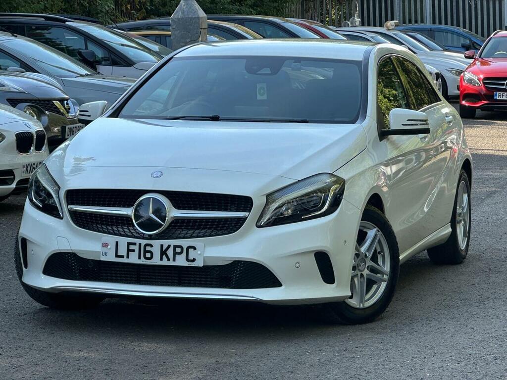 Mercedes-Benz A Class 1.6 A160 Sport Hatchback 7G-dct Euro 6 LF16KPC White #2