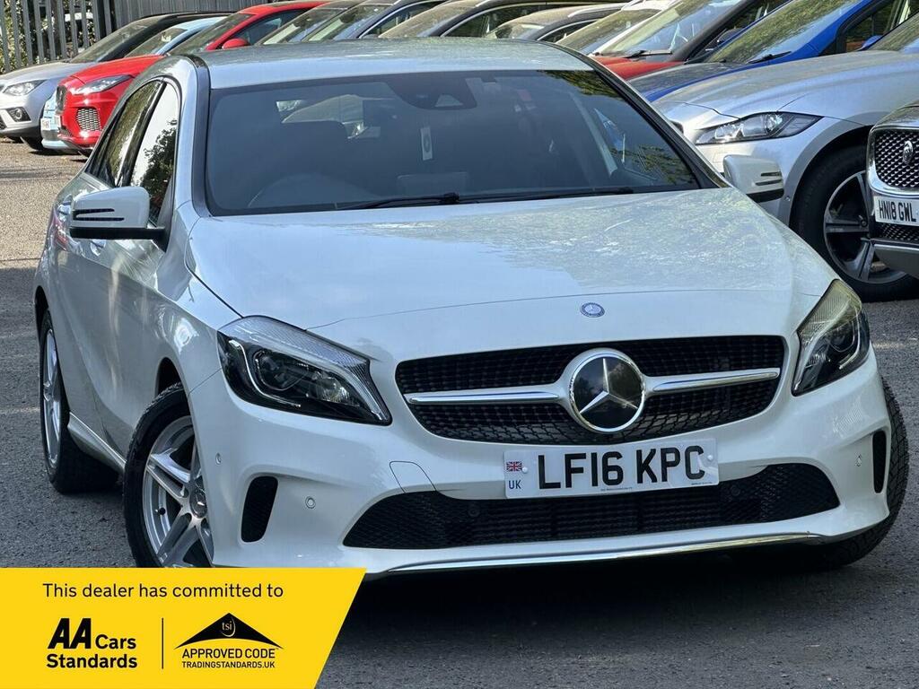 Mercedes-Benz A Class 1.6 A160 Sport Hatchback 7G-dct Euro 6 White