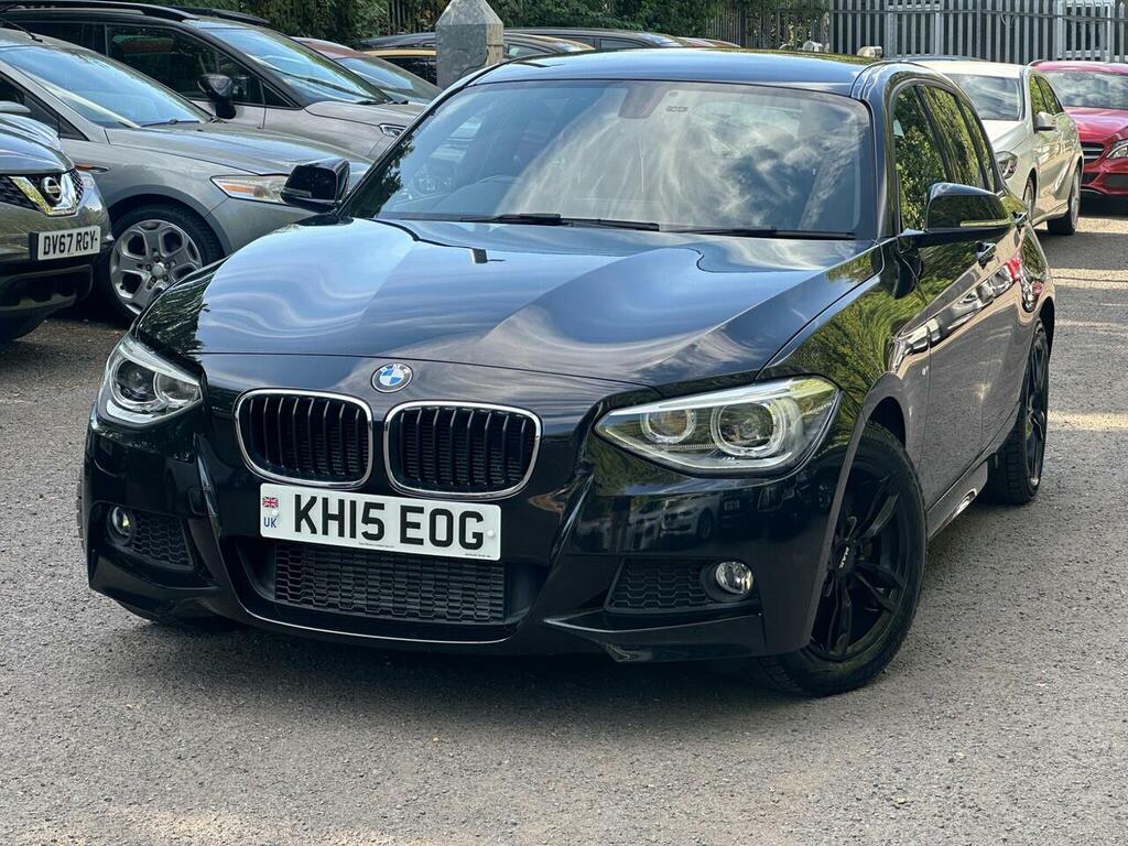 BMW 1 Series 1.6 116I M Sport Hatchback Euro 6 Black #2