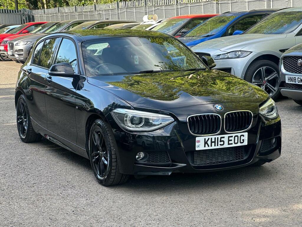 BMW 1 Series 1.6 116I M Sport Hatchback Euro 6 Black #3