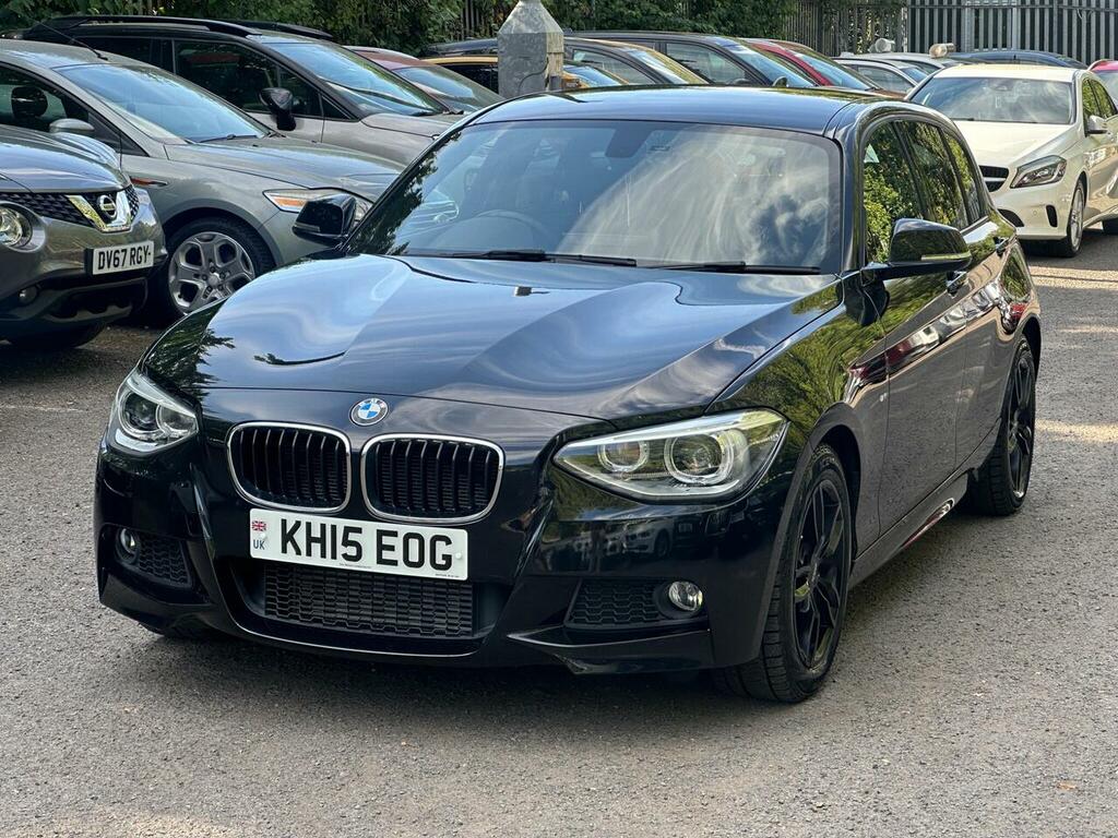 BMW 1 Series 1.6 116I M Sport Hatchback Euro 6 Black #4