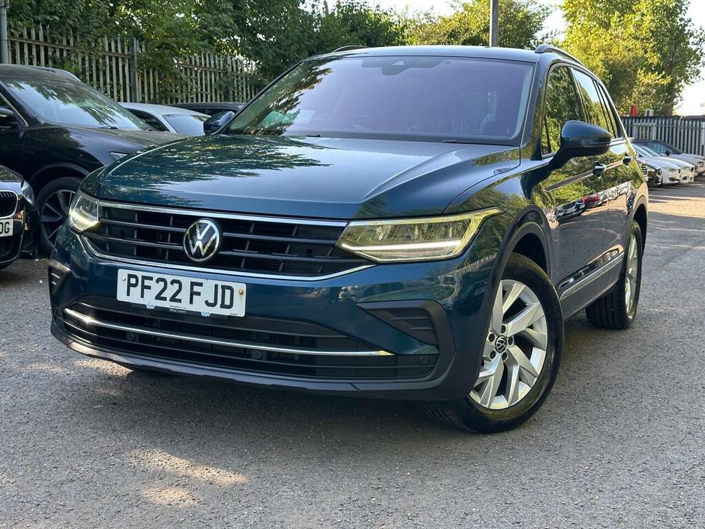 Volkswagen Tiguan 1.5 Tsi Life Dsg Euro 6 Ss PF22FJD Blue #2