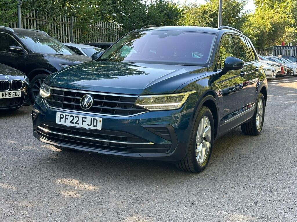 Volkswagen Tiguan 1.5 Tsi Life Dsg Euro 6 Ss PF22FJD Blue #4