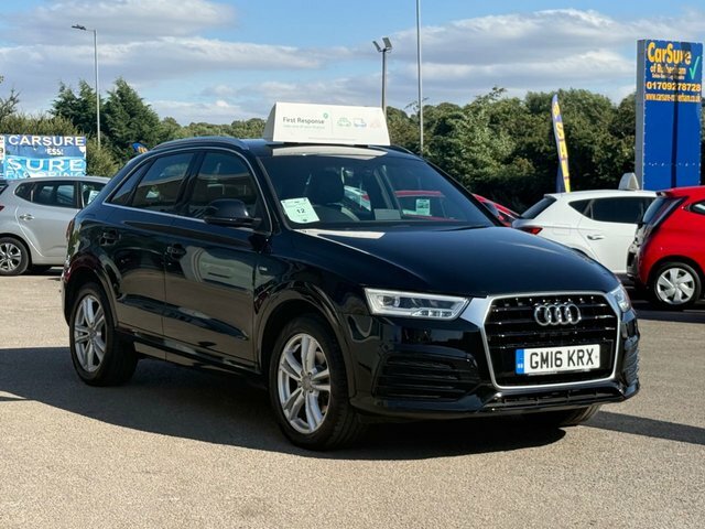 Audi Q3 2.0 Tdi S Line Suv Euro 6 Ss GM16KRX Black #6