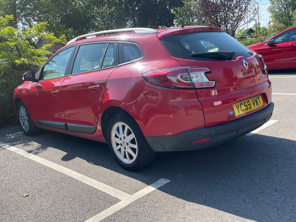Renault Megane 1.5 Dci Expression Sport Tourer Euro 4 Red #2