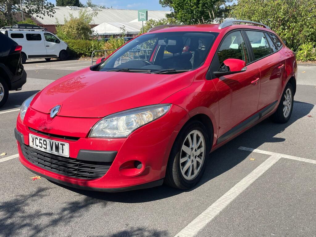 Renault Megane 1.5 Dci Expression Sport Tourer Euro 4 Red