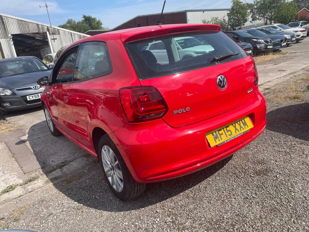 Volkswagen Polo Se Red #3