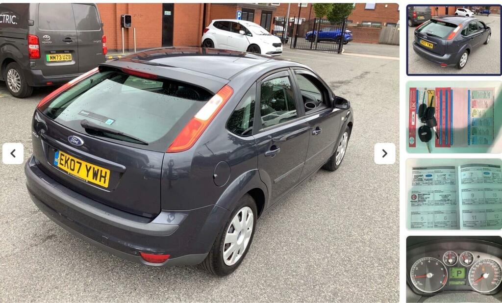 Ford Focus Estate 1.6 Zetec Climate 200707 Red #19