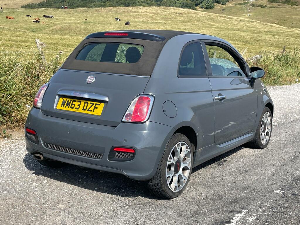 Fiat 500C S Grey #3