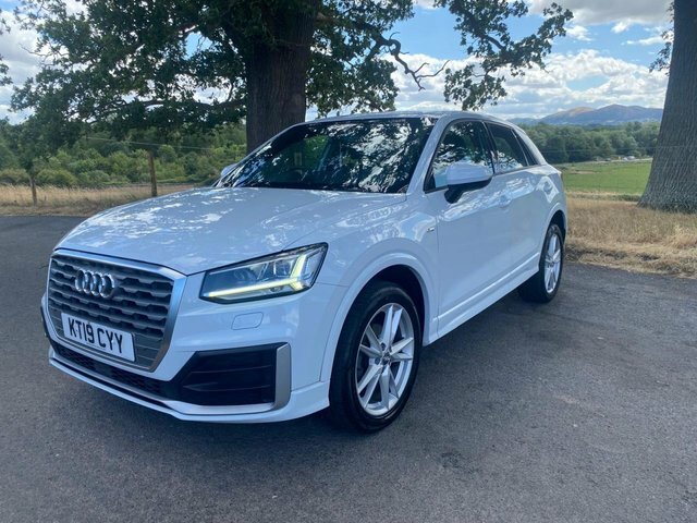 Audi Q2 2019 1.6 Tdi 30 S Line Suv S Tronic Eur White