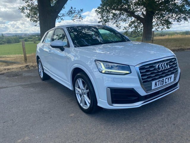 Audi Q2 2019 1.6 Tdi 30 S Line Suv S Tronic Eur White #2
