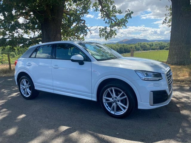 Audi Q2 2019 1.6 Tdi 30 S Line Suv S Tronic Eur White #5