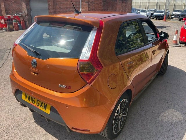 MG MG3 2016 1.5 Vti-tech 3Style Hatchback Manu VA16GXW Orange #2
