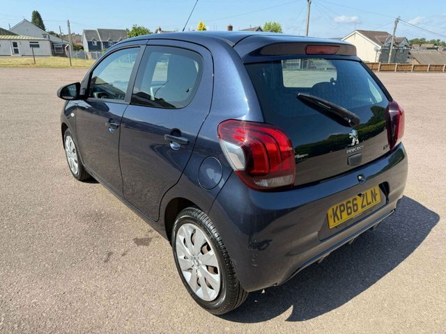 Peugeot 108 2016 1.0 Active Hatchback Euro 6 Blue #4