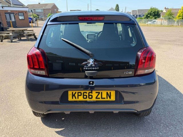 Peugeot 108 2016 1.0 Active Hatchback Euro 6 Blue #5