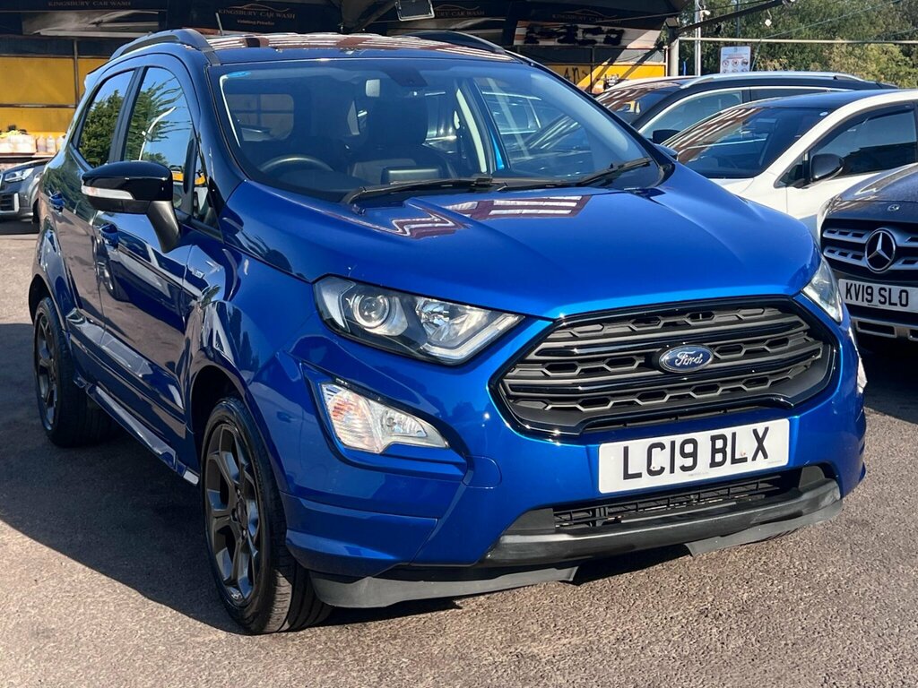 Ford Ecosport 1.0T Ecoboost St-line Euro 6 Ss LC19BLX Blue #4