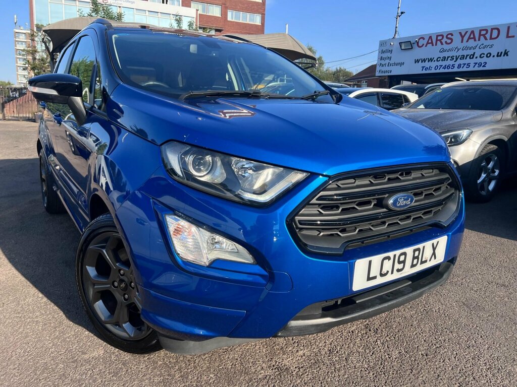 Ford Ecosport 1.0T Ecoboost St-line Euro 6 Ss LC19BLX Blue