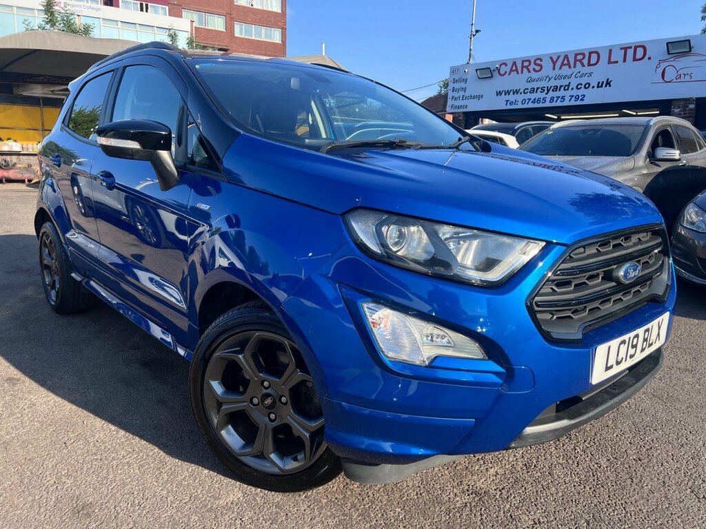 Ford Ecosport 1.0T Ecoboost St-line Euro 6 Ss LC19BLX Blue #3