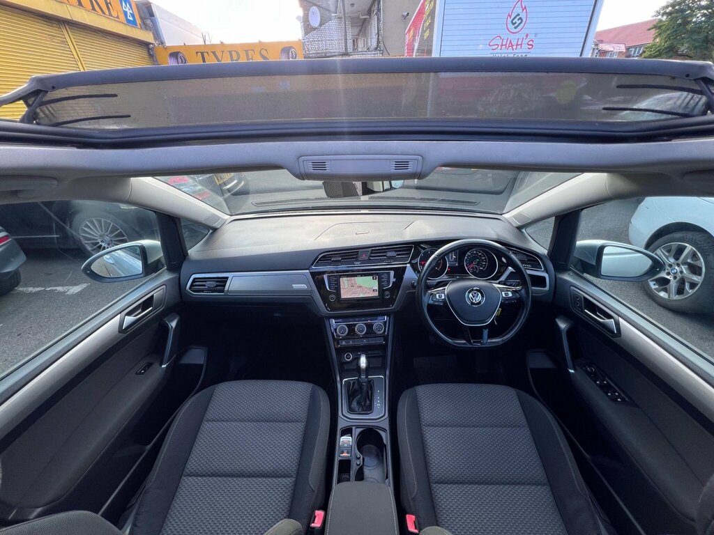 Volkswagen Touran 2.0 Tdi Bluemotion Tech Se Family Dsg Euro 6 Ss Silver #2