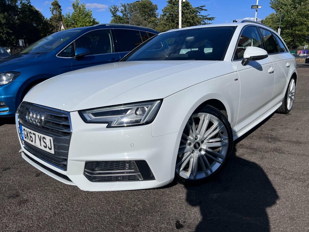 Audi A4 Avant 2.0 Tfsi S Line S Tronic Euro 6 Ss White #6