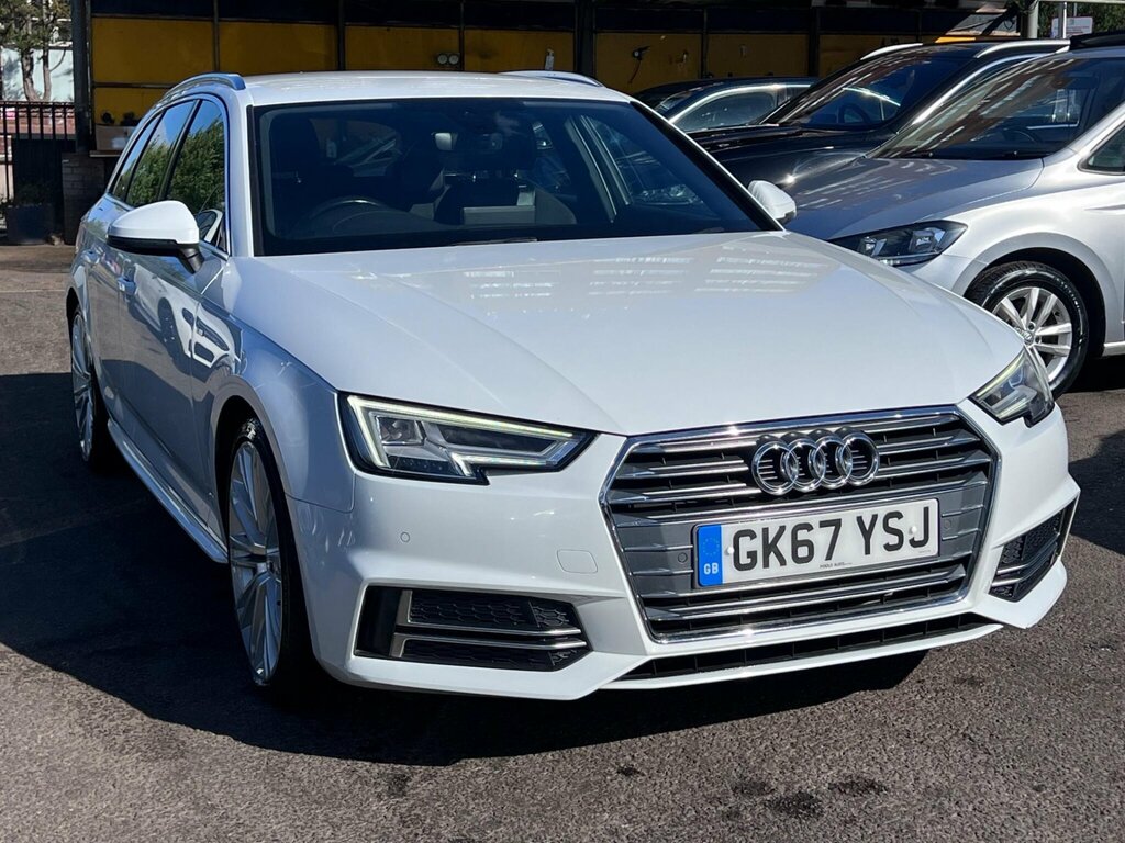 Audi A4 Avant 2.0 Tfsi S Line S Tronic Euro 6 Ss White #4