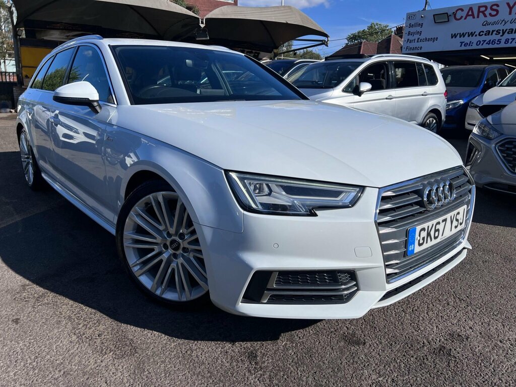 Audi A4 Avant 2.0 Tfsi S Line S Tronic Euro 6 Ss White #5
