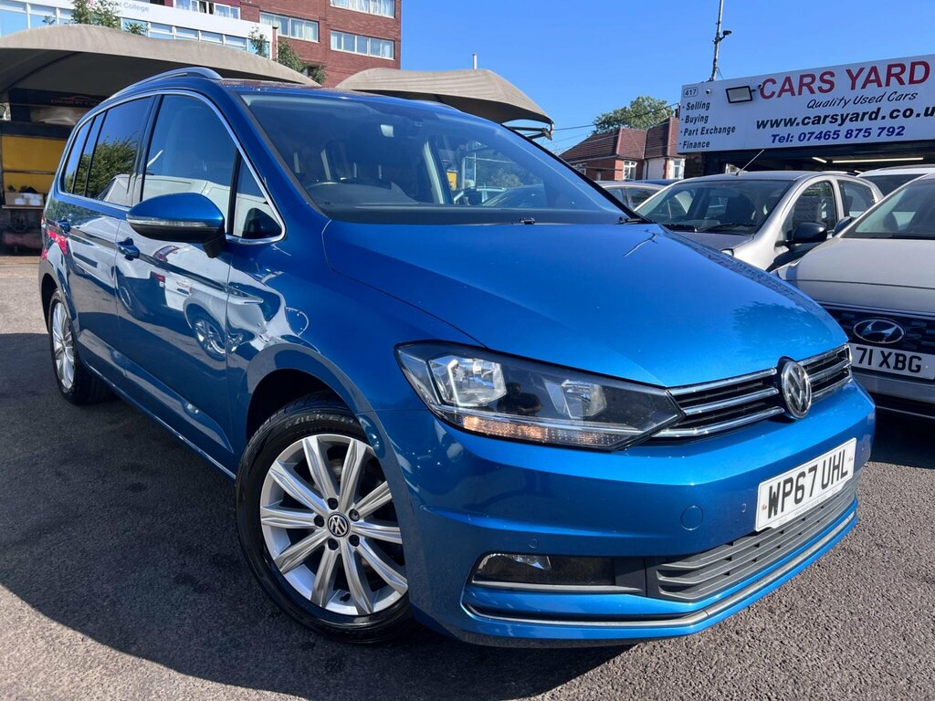 Volkswagen Touran 1.4 Tsi Sel Dsg Euro 6 Ss WP67UHL Blue #4