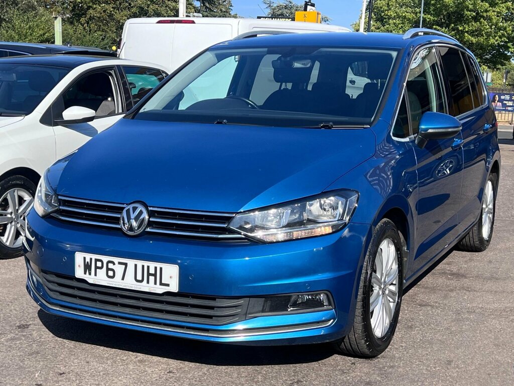 Volkswagen Touran 1.4 Tsi Sel Dsg Euro 6 Ss WP67UHL Blue #6