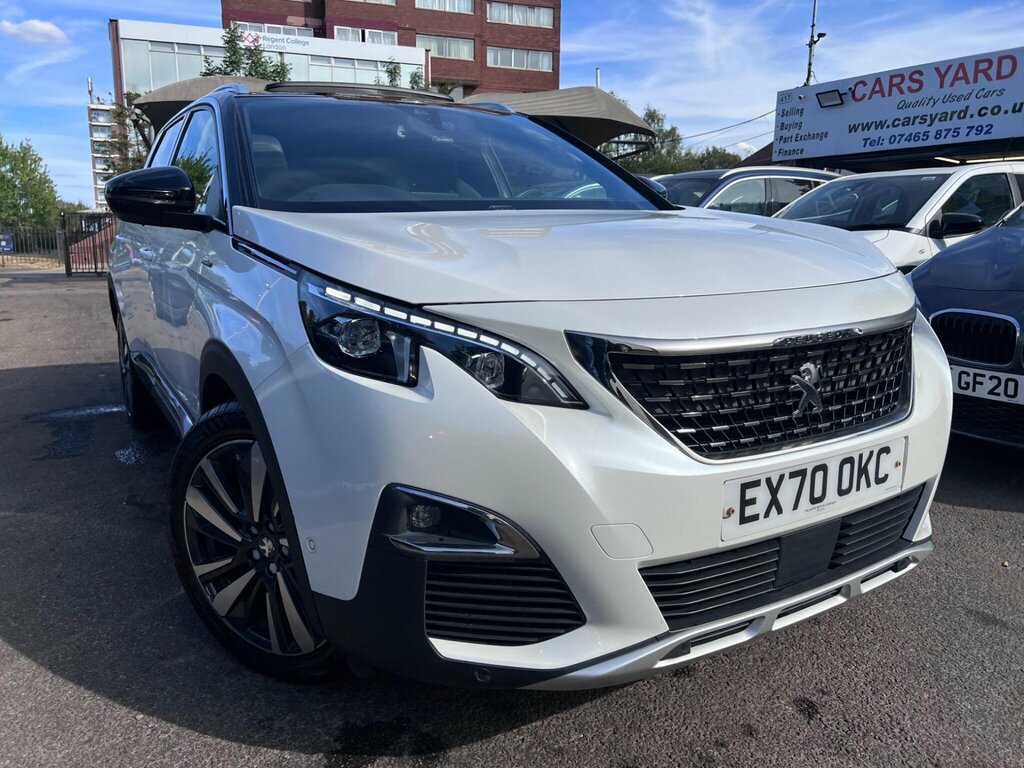 Peugeot 5008 1.6 Puretech Gt Line Premium Eat Euro 6 Ss White