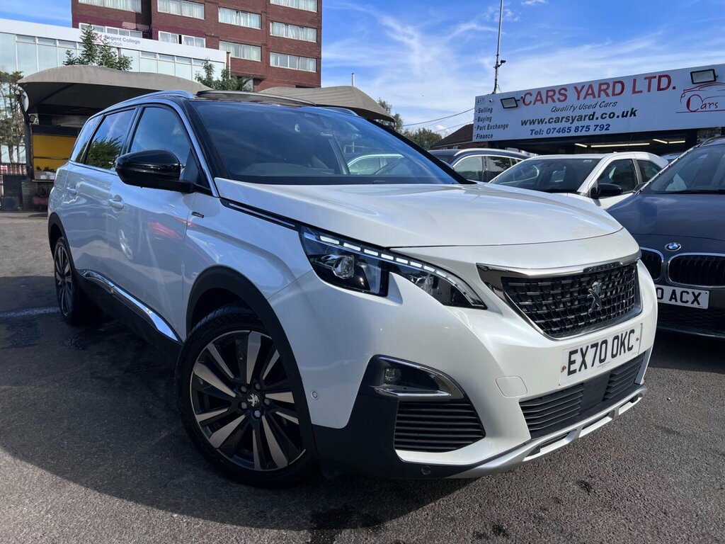 Peugeot 5008 1.6 Puretech Gt Line Premium Eat Euro 6 Ss White #4