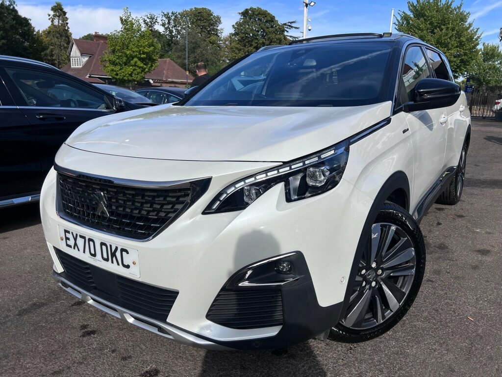 Peugeot 5008 1.6 Puretech Gt Line Premium Eat Euro 6 Ss White #6