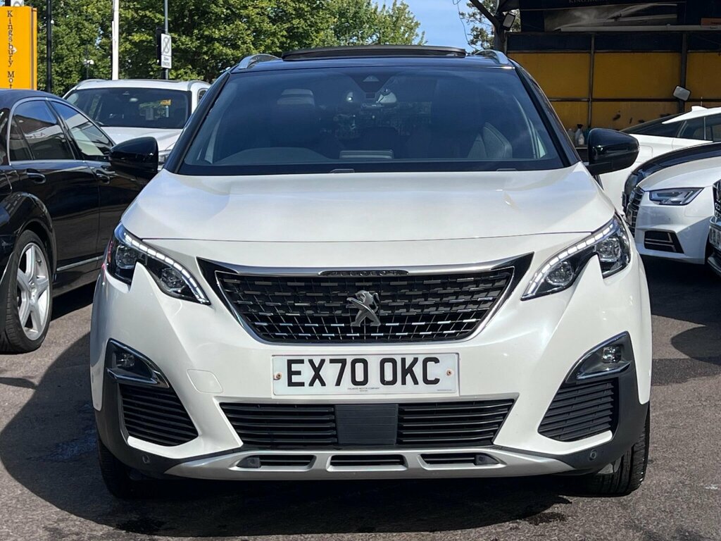 Peugeot 5008 1.6 Puretech Gt Line Premium Eat Euro 6 Ss White #3