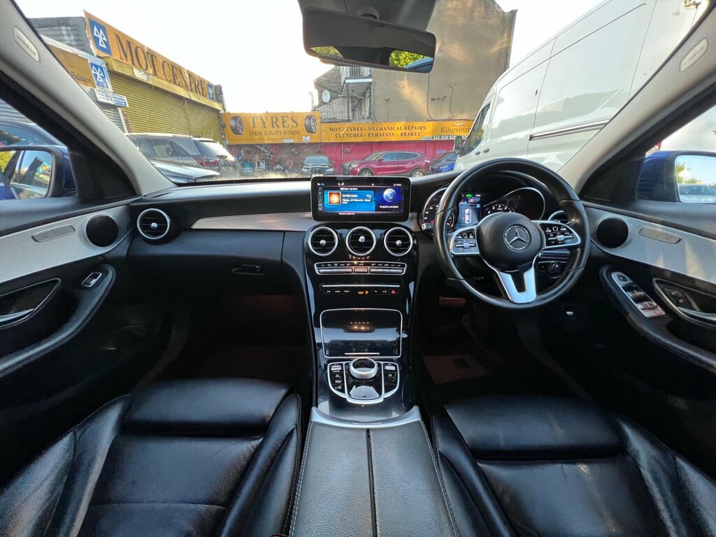 Mercedes-Benz C Class 1.5 C200 Mhev Eq Boost Sport G-tronic Euro 6 Ss Blue #2