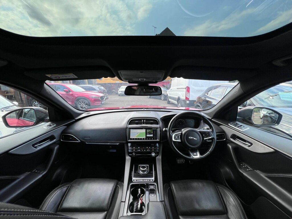 Jaguar F-Pace 2.0 D240 R-sport Awd Euro 6 Ss WU67RVP Red #2