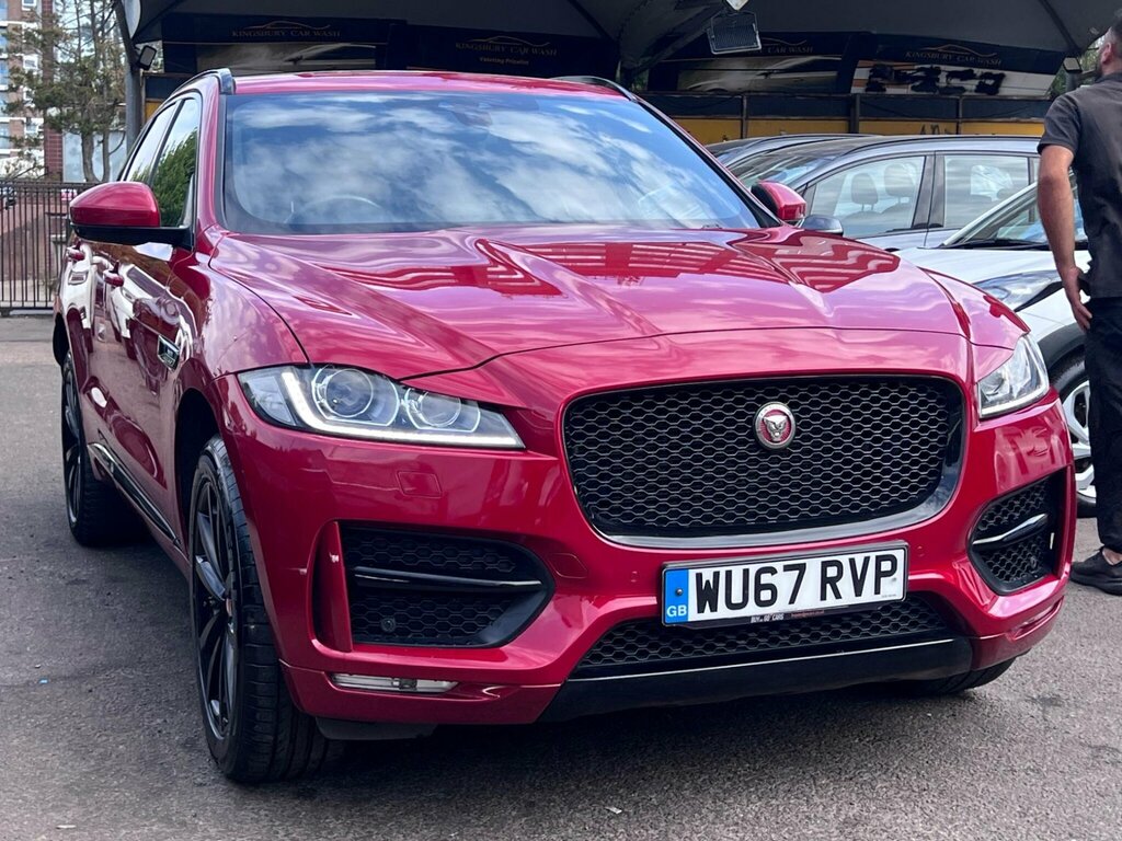 Jaguar F-Pace 2.0 D240 R-sport Awd Euro 6 Ss Red