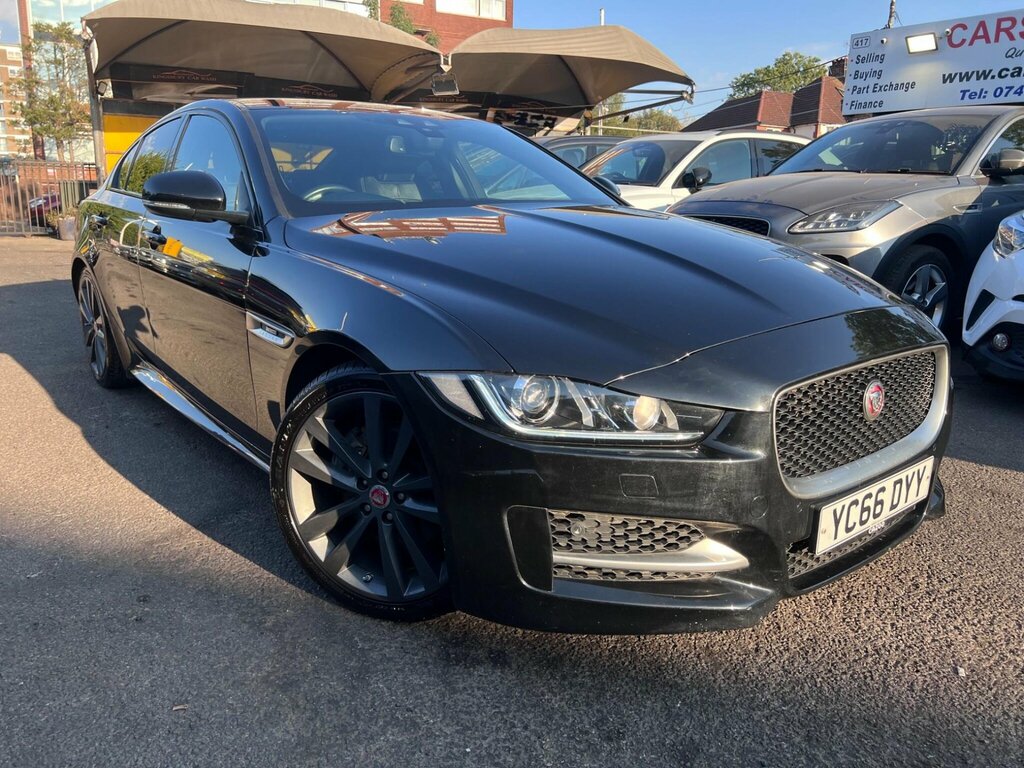 Jaguar XE 2.0D R-sport Euro 6 Ss Black #4