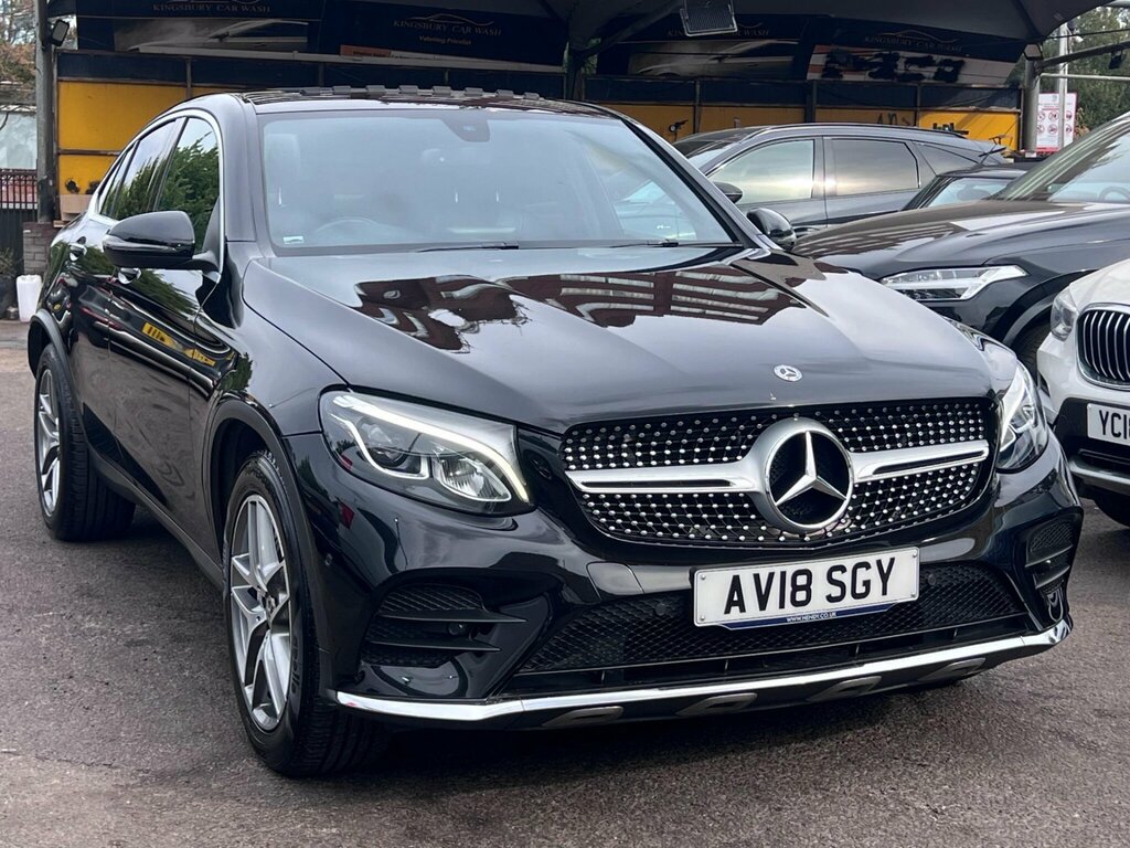 Mercedes-Benz GLC Class 2.0 Glc250 Amg Line Premium Coupe G-tronic 4Mati Black