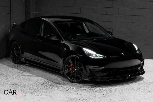 Tesla Model 3 Motor Performance Saloon Black